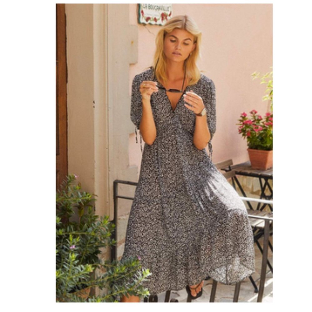 auguste the label marlowe rye midi dress